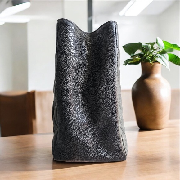 SOLD! Authentic Chanel Black Caviar GST Grand Shopping Tote GHW! - Picture 8 of 16